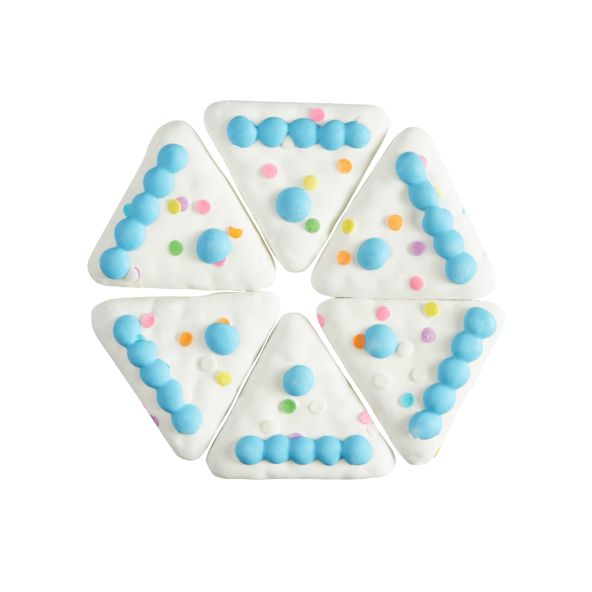Barkday Cake Vegetarian Hard & Crunchy 6-Piece Dog Cookie