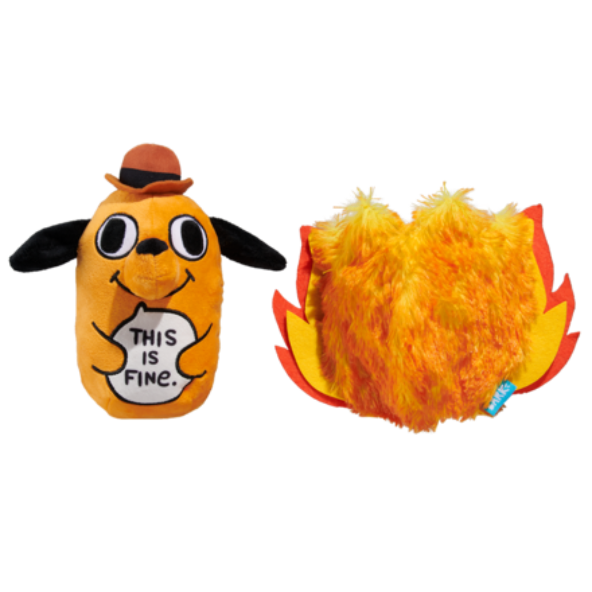 This is Fine Plush Multi-Part + Enrichment Dog Toy